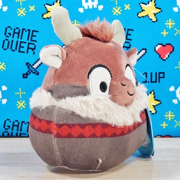 Squishmallow Sven the Reindeer Frozen 5" UltraSoft Disney Pixar Movie Plush NWT - Picture 2 of 12
